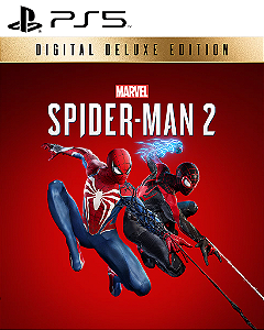 Marvels Spider-Man 2 Deluxe Edition PS5 Mídia Digital