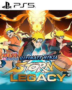 Naruto Shippuden: Ultimate Ninja Storm Legacy PS5 Mídia Digital
