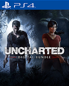 Bundle UNCHARTED 4: A Thief's End e UNCHARTED: The Lost Legacy PS4 Mídia Digital