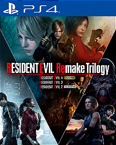 Resident Evil Remake Trilogy PS4 Mídia Digital