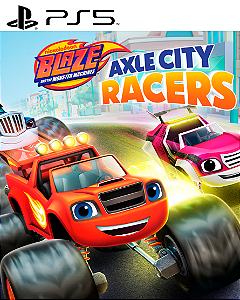Blaze and the Monster Machines: Pilotos da Cidade Axle PS5 Mídia Digital