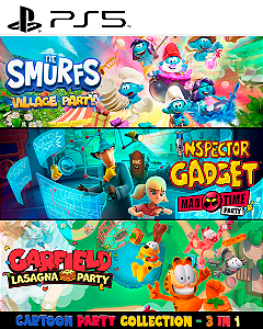 Cartoon Party Collection 3 in 1 PS5 Mídia Digital