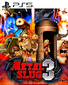 Metal Slug 3 PS5 Mídia Digital