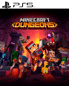 Minecraft Dungeons PS5 Mídia Digital