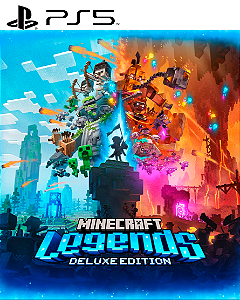 Minecraft Legends Deluxe Edition PS5 Mídia Digital