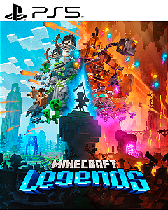 DUPLICADO - Minecraft Legends Deluxe Edition PS5 Mídia Digital