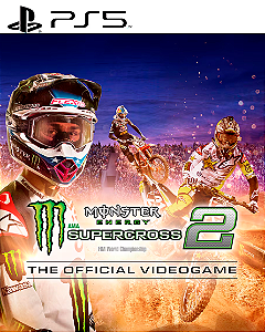 Monster Energy Supercross - The Official Videogame 2 - PS5 - Mídia Digital