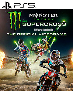 Monster Energy Supercross - The Official Videogame PS5 Mídia Digital