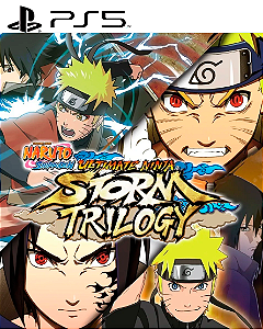 Naruto Shippuden Ultimate Ninja Storm Trilogy - PS5 - Midia Digital