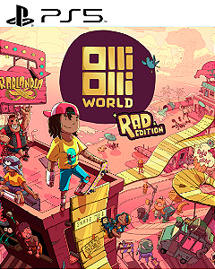 OlliOlli World Rad Edition PS5 Mídia Digital