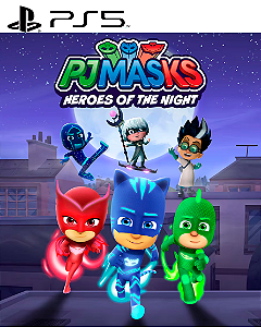 PJ Masks - Os heróis da noite PS5 Mídia Digital