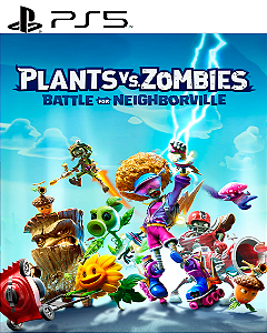 Plants vs Zombies Batalha por Neighborville PS5 Mídia Digital