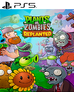 Plants vs. Zombies Replanted PS5 Mídia Digital