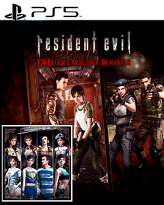 Resident Evil: Deluxe Origins Bundle PS5 Mídia Digital