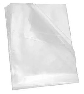 Envelope Plástico Ofício 4 Furos 0.12mm