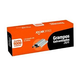 Grampo Galvanizado 26/6 - Jocar