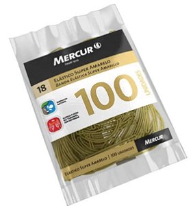 Elastico Super Amarelo 100 Mercur