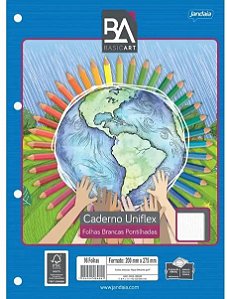 Refil folhas para fichário