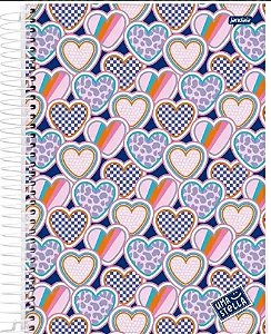 Caderno Universitário Capa Dura 1 Matéria 96 Folhas