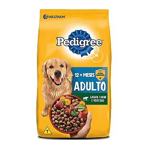 Pedigree Cães Adultos Raças Médias e Grandes Carne e Vegetais 2,7 kg