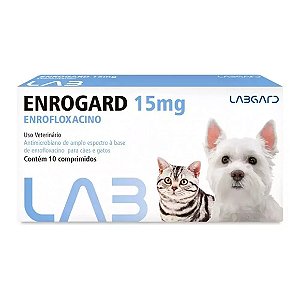 Enrogard Labgard 10 Comprimidos 15 mg