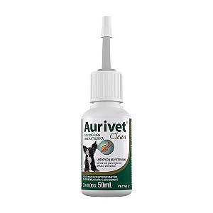 Solução Otológica Aurivet Clean 50 ml