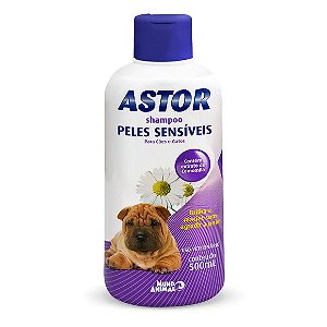 Shampoo Astor Peles Sensíveis Mundo Animal 500 ml