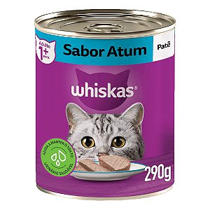 Ração Úmida Whiskas Patê Atum 290 g