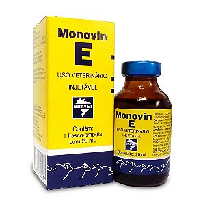 Monovin E Bravet Injetável 20 ml