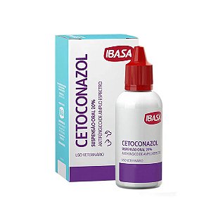 Antifúngico Cetoconazol Suspensão Oral 20% Ibasa 20 ml