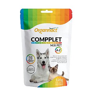 Suplemento Compplet Mix Pet A-Z Organnact 120 g