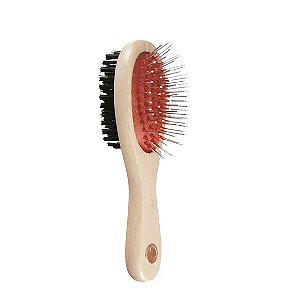 Escova de Madeira Cerdas Especiais HomePet M