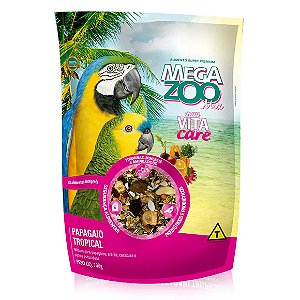 Ração para Papagaio Tropical Megazoo 700g