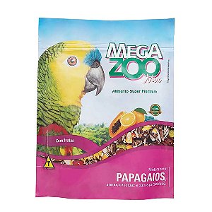 Ração para Papagaio Mix Megazoo 350g
