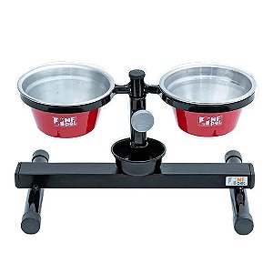 Comedouro Antiformiga NF Pet Vermelho 500 ml