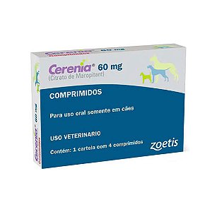 Antiemético Cerenia 60mg 4 comprimidos