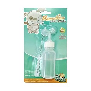 Mamadeira C/ 3 Bicos E Limpador 50Ml