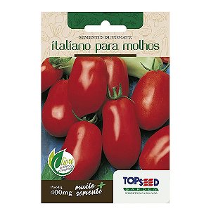 Sementes de Tomate Italiano para Molhos Tradicional Topseed Garden Único