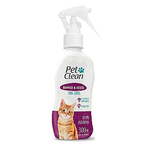 Banho a Seco para Gatos Pet Clean 300ml