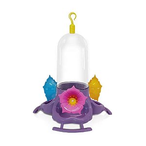 Bebedouro P/ Beija-Flor Pop 3 Flores S/ Chapeu