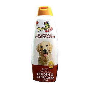 Shampoo Power Pets Raças Específicas Golden & Labrador 500 ml