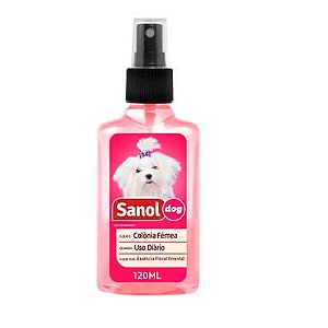 Colônia Fêmea Sanol Dog 120 ml