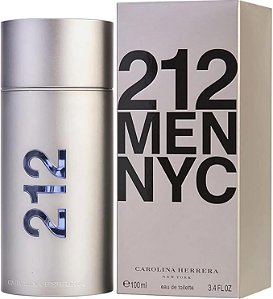 Perfume Masculino 212 Men Nyc Carolina Herrera Eau de Toilette 100ml