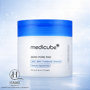 MEDICUBE Zero Pore Pads 2.0 – Toner Pads de Cuidados com Poros e Textura da Pele