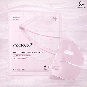 Medicube PDRN Pink Collagen Gel Mask – Máscara Facial Rejuvenescedora Coreana