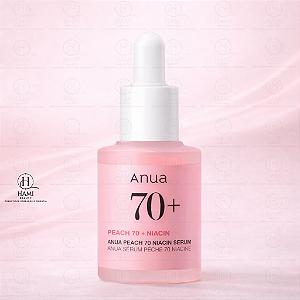 Anua Peach 70+ Niacinamida Serum - Clareador de Manchas Coreano