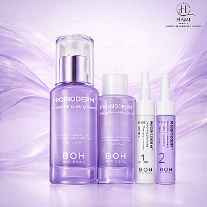 BOH Bio Heal Probioderm Collagen Remodeling Serum Kit - Tratamento de Linhas Finas, Rugas Colágeno Coreano