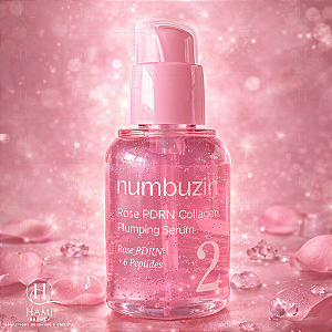 Numbuzin No.2 Rose PDRN Collagen Plumping Serum - Sérum PDRN Colágeno Coreano