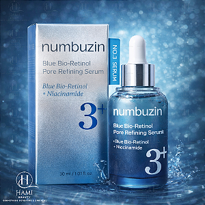 Numbuzin No.3 Blue Bio-Retinol Pore Refining Serum - Sérum Retinol Coreano