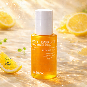 Celimax Pore + Dark Spot Brightening Serum - Sérum Clareador de Manchas Coreano 30ml
